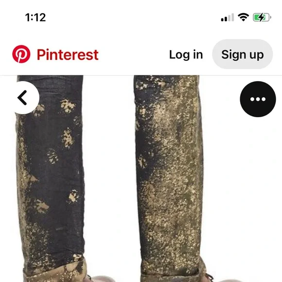 True religion, Ricky, mud, splash, jeans, dark blue, relaxed straight - Picture 16 of 16